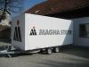 Magna Steyr Anhänger Beschriftung Folie Firmenlogo Plane