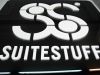 SuiteStuff 3D-Schild, Acryl, Dachau/Karlsfeld, Folienbeschriftung