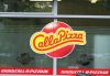 Fensterbeschriftung von Call a Pizza in München