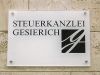 Gesierich Acrylschild hinterklebt Folienbeschriftung in München