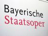Bayerische Staatsoper Beschriftung Folien Buchstaben in München