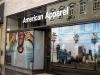 American Apparel Folienbeschriftung Digitaldruck Schaufensterbeschriftung in München